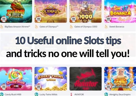 slots tips and tricks